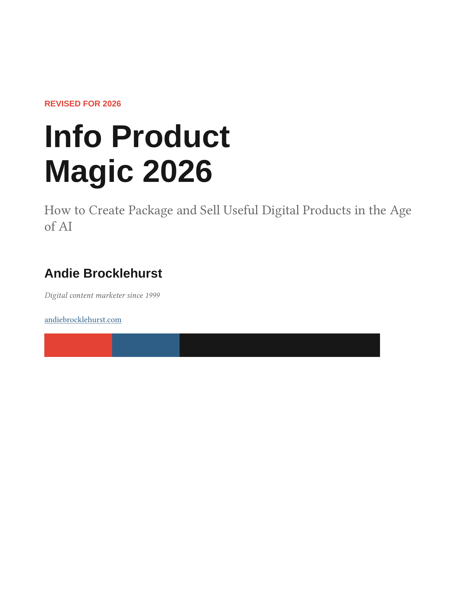 Info Product Magic 2026